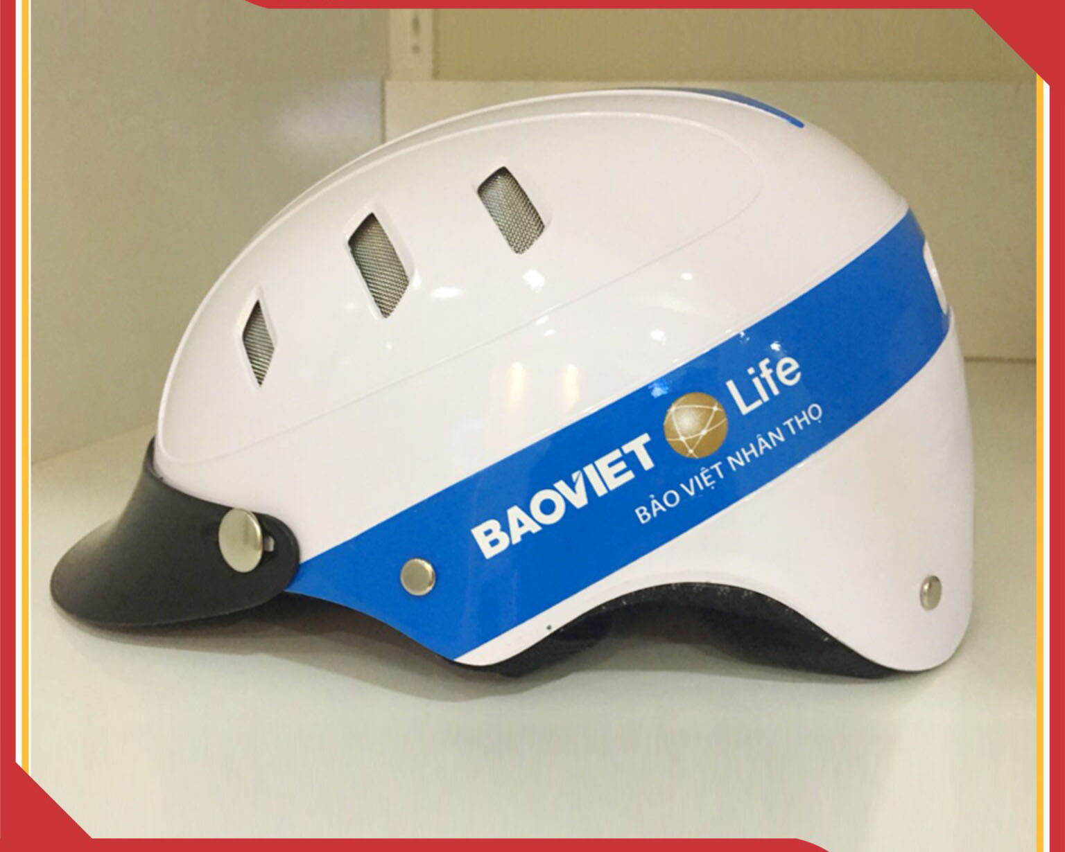 Mũ Bảo Hiểm In Logo