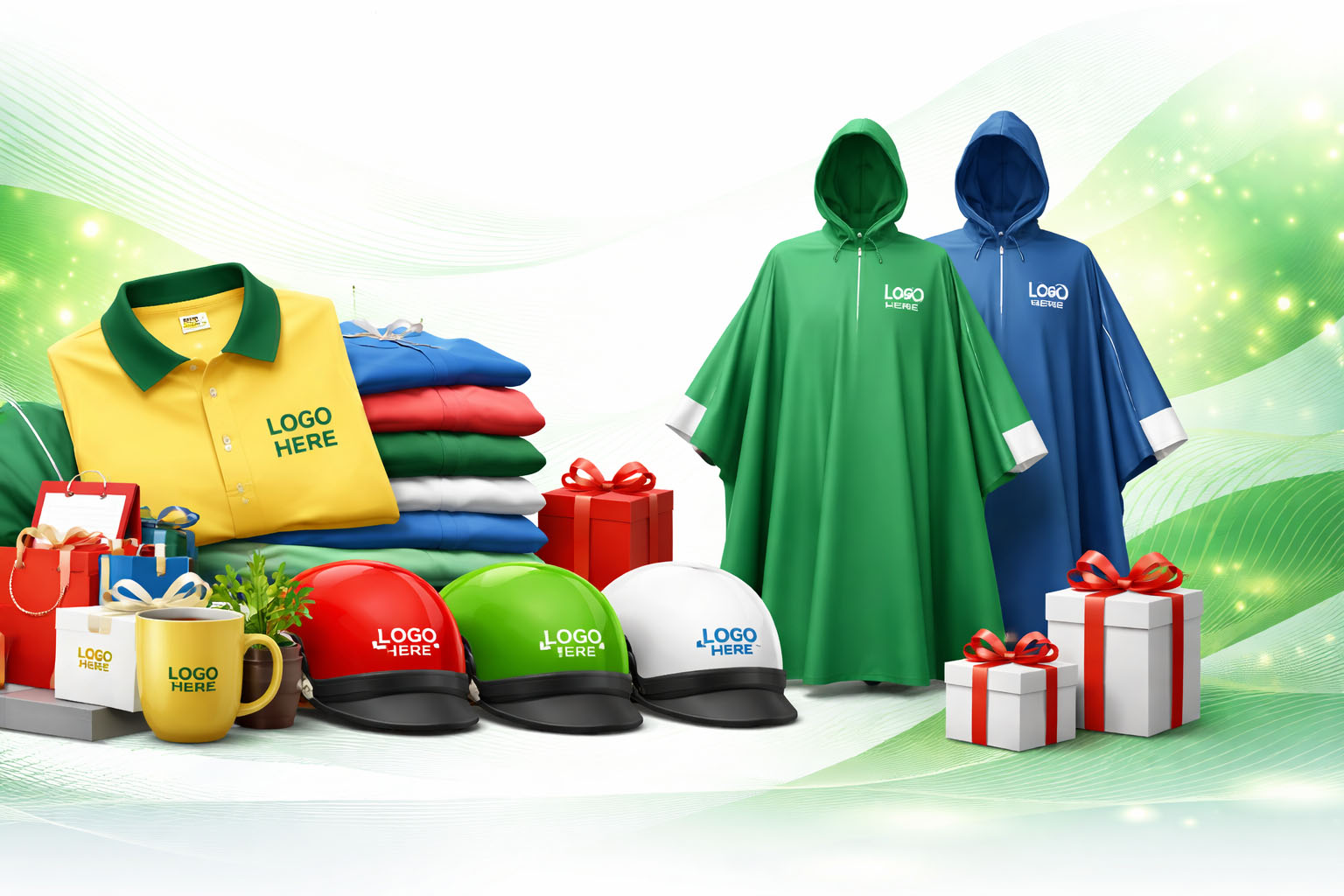 Xưởng Sản Xuất Quà Tặng Quảng Cáo Áo Mưa Nón Bảo Hiểm Áo Thun Đồng Phục